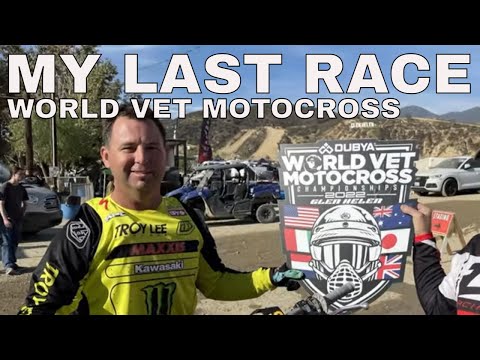 My last race at 60+ World Vet Motocross Championships