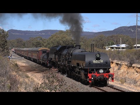 6029 Lithgow to Kandos and Rylstone 29 Sep 2018 (4K)