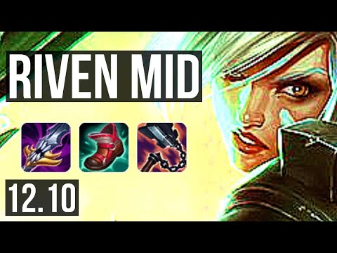 RIVEN vs DIANA (MID) | 6/0/7, 1.4M mastery, 300+ games, Dominating | NA Diamond | 12.10