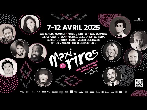 Maxi-Rires Festival de Champéry - la programmation 2025
