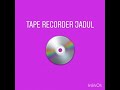 Tape Recorder Jadul