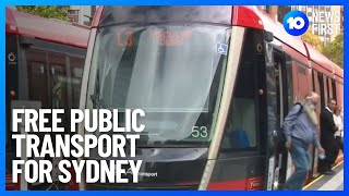 [創作] 澳洲雪梨週四起12天免費搭乘公共運輸