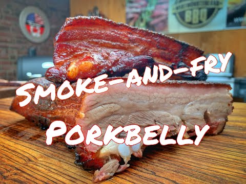 Smoked and deep-fried pork belly – crazy, but super delicious! -- Westmünsterland BBQ