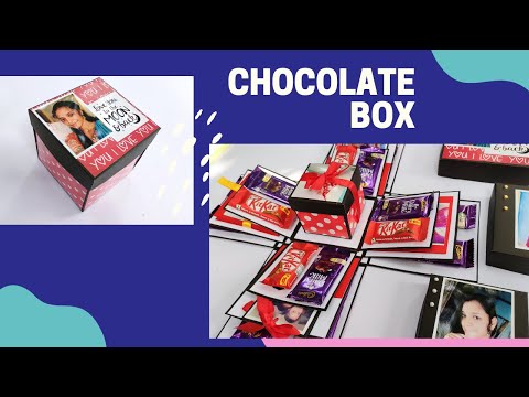 Chocolate box | | birthday gift | | by sowji crafts zone