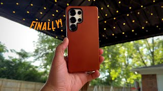 FINALLY! Ryan London Delivers The BEST GALAXY S25 ULTRA Leather Case!