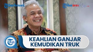 Momen Gubernur Jateng Ganjar Pranowo Kendarai Truk hingga Curi Perhatian: Kandani Kene Ki Jago