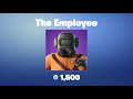 The Employee | Fortnite Outfit/Skin