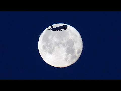 Video Thumbnail: Rare Strawberry Moon shines over Lisbon