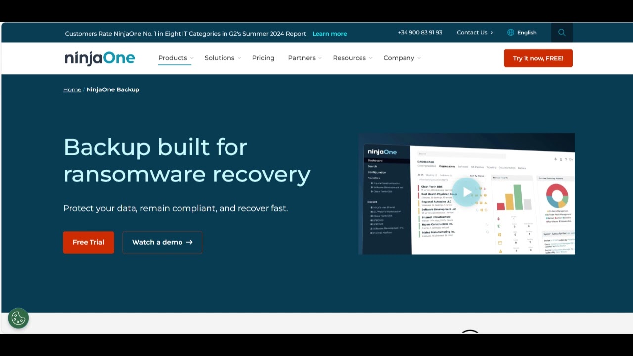 🔥 NinjaOne Backup Review: A Reliable and Efficient Data Protection Solution