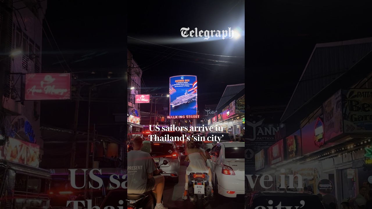 Video: 5,000 US sailors from USS Abraham Lincoln arrive in Pattaya after 286 days at sea
