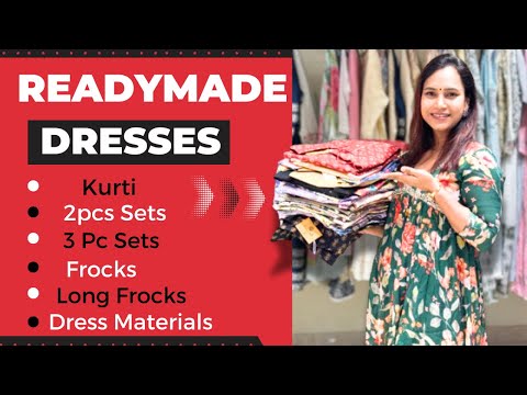 Readymade Dresses in Budget||Wholesale prices||