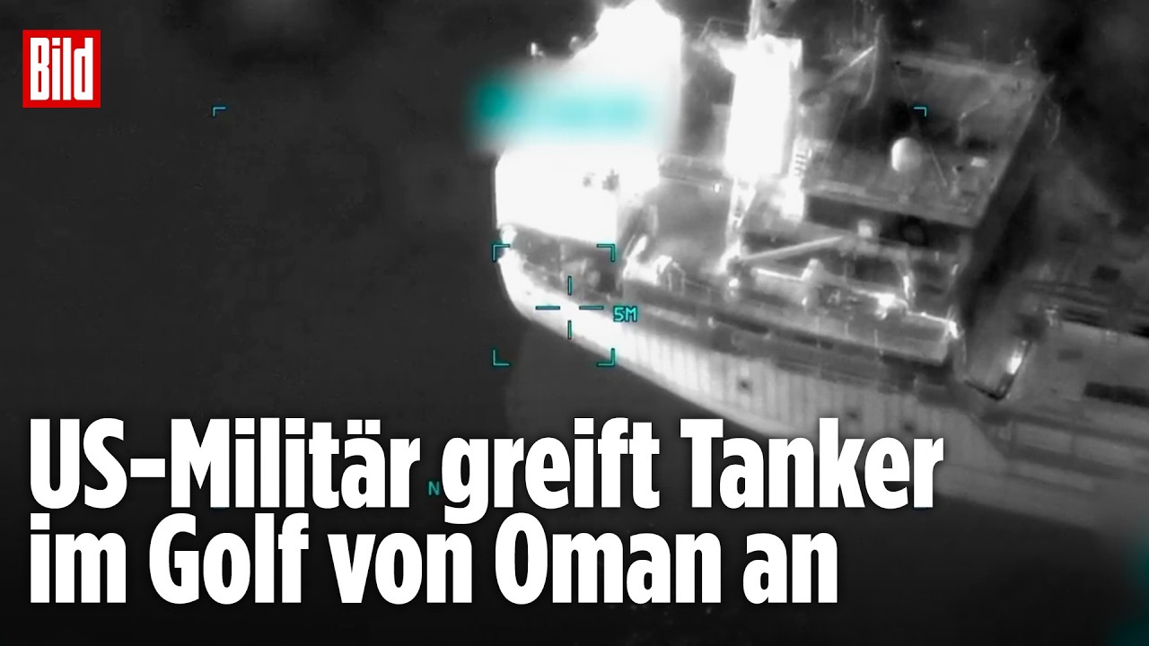 Naher Osten: US-Militär feuert Raketen auf einen Öltanker