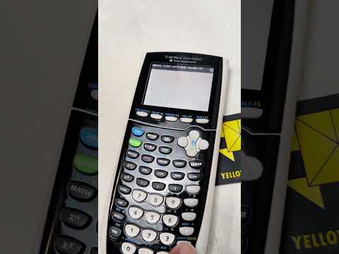 Texas Instruments TI-84 Plus C Silver Edition Graphing Calculator - Tested