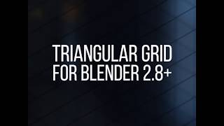 Triangular Grid Texture video thumbnail