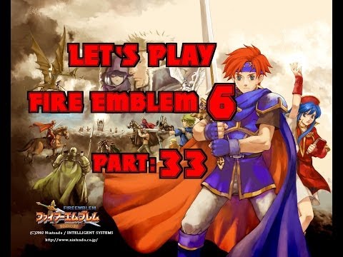 Part 33: Let's play Fire Emblem 6 Sword of Seal Hard Mode - "The treaaaasuuuure"""