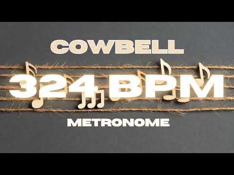 324 BPM - Cowbell Metronome