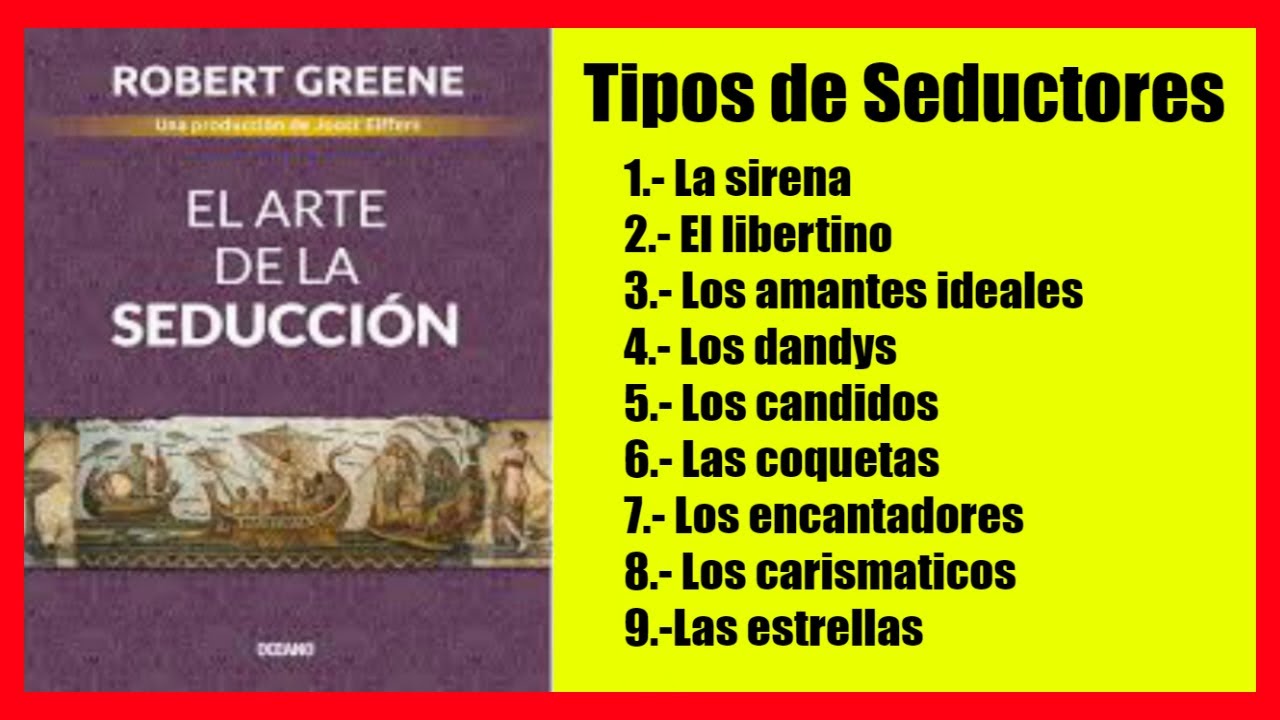Resumen: El Arte de la Seducción Parte 1: Los 9 Tipos de Seductor