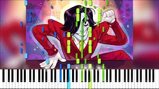 Undertale // Live & Death Report | LyricWulf Piano Tutorial on Synthesia OST 57 & 58