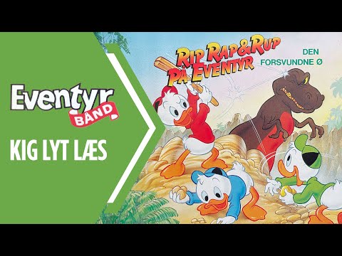 Rip, Rap og Rup På Eventyr - Den Forsvundne Ø | Dansk Lydbog | Eventyrbånd Nr. 43