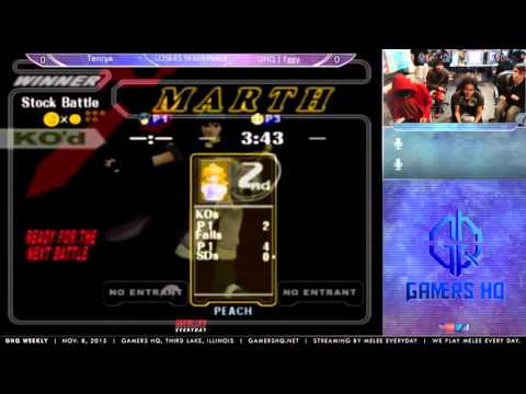 GHQ Weekly [11/8/15] - Losers Semis: Tenrye (Marth) vs. GHQ | Eggy (Peach)