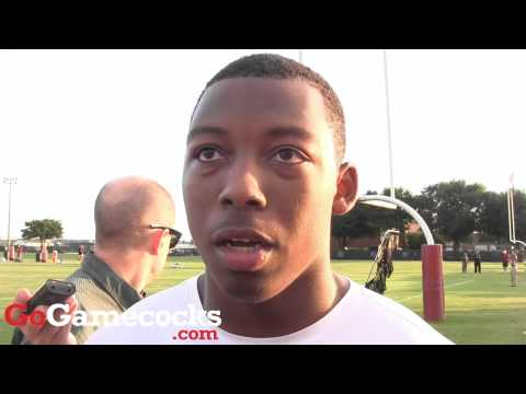 Bryson Allen-Williams after Sept. 23 Gamecocks practice