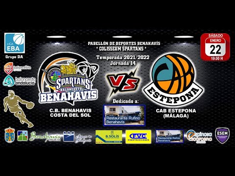 LIGA EBA DA T21_22 J14 CB BENAHAVIS COSTA DEL SOL VS CAB ESTEPONA MALAGA