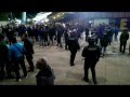 Fight between fans and police before the match - NK ...