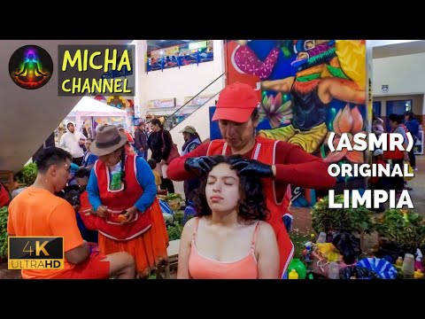 Spiritual Cleansing with Strong Massage (LIMPIA) with Natividad daughter, ASMR in Ecuador 💆🏻‍♀️