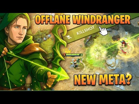 Why Offlane Windranger is ACTUALLY BROKEN in Dota 2 Right Now.