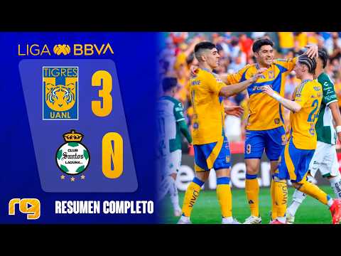 TIGRES VS SANTOS 3-0 | GOAL HIGHLIGHTS | LIGA MX CLAUSURA