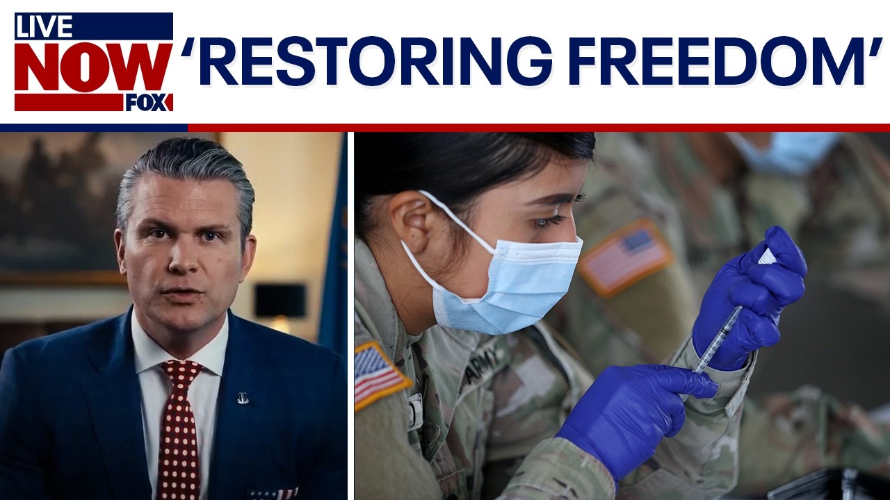 Hegseth: Flu vaccine no longer mandated for US troops