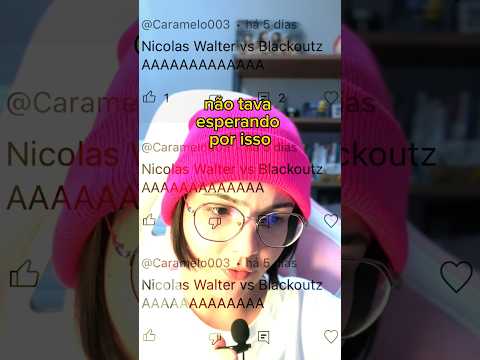 EU FUI NO YAHOO, DIGITEI BLACK E APARECEU MANEIRAS DE… Nicolas Walter x Black #batalhaderima