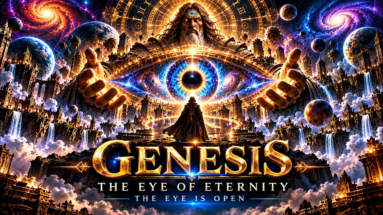 GENESIS — THE EYE OF ETERNITY 🌌 | Epic Cosmic Anthem | AI Cinematic Music Video