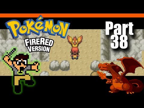 Catching Moltres on Mt  Ember - Part 38 - Pokemon Fire Red