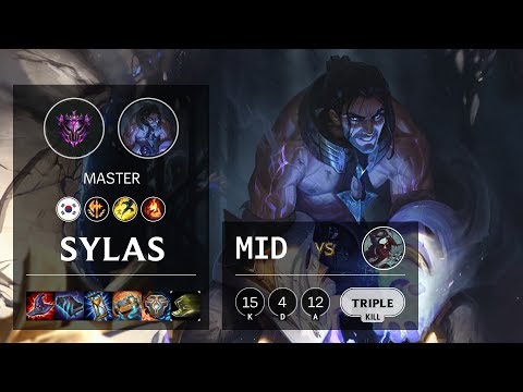 Sylas Mid vs Kayn - KR Master Patch 10.9