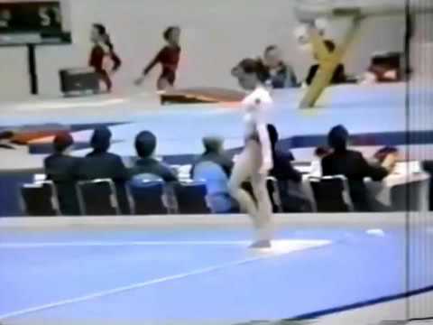 Frederique Marotte (France)  1994 World Gymnastics Championships Floor Exercise Stabilized