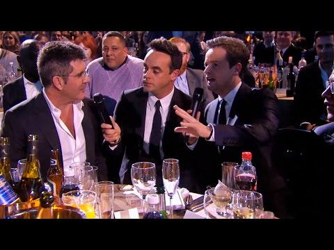 Ant & Dec talk to Simon Cowell I BRIT Awards 2015