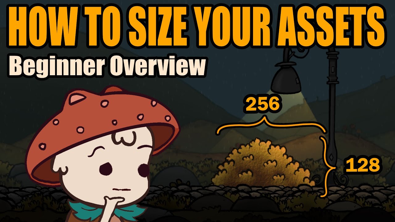 What size should your assets be? | HD 2D GAME ART