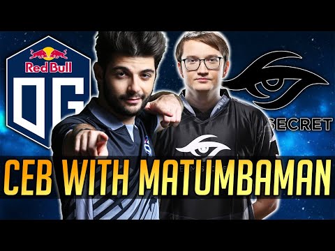 Ceb and Matumbaman DUO in pubs - OG x SECRET DOTA 2