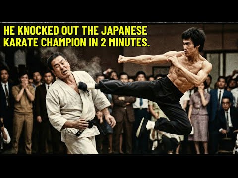 Bruce Lee Was Knocked Out the Japanese Karate Champion in 2 Minutes — Long Beach 1967