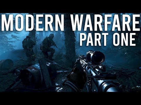 Modern Warfare Walkthrough Part 1 - The Graphics are Ridiculous!
