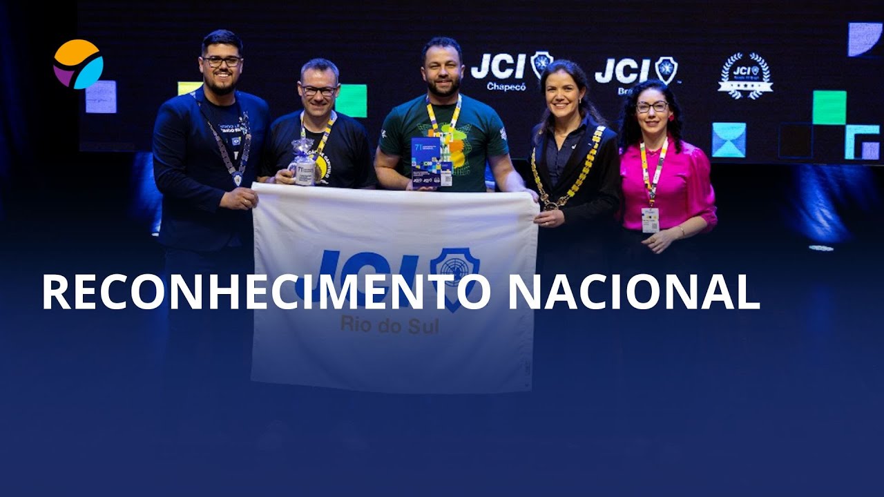 JCI Rio do Sul é reconhecida nacionalmente em convenção nacional