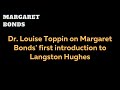 Dr. Louise Toppin on Margaret Bonds' Introduction to Langston Hughes