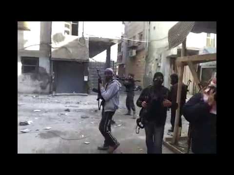 عملية السيطرة على قسم اليرموك من قبل لواء أبابيل حوران في دمشق