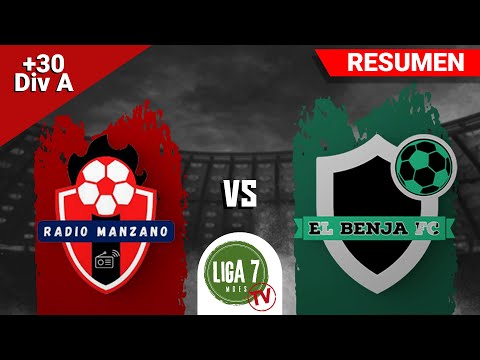 Radio Manzano (6) - (5) El Benja FC  | Resumen | Liga7Mdes