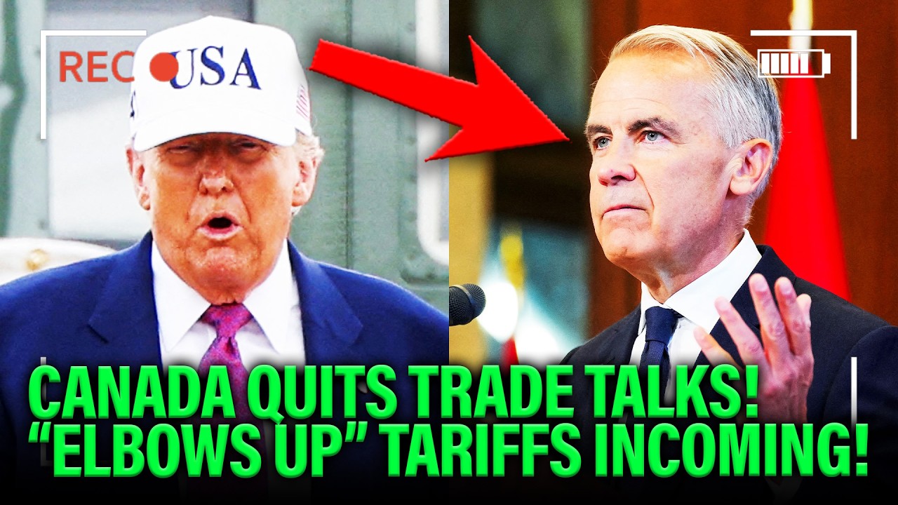 Trump RED-FACED as Canada’s Prime Minister STEALS his Lunch Money over TARIFFS!!!