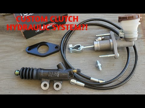 Ek civic build (ep1) how to upgrade to an s2000 clutch master cylinder with Blox slave cylinder