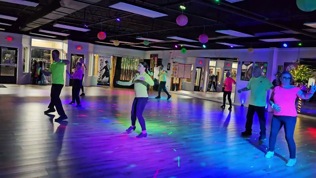 Dance Fitness Show at our Goodbye Summer Party! 