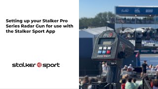 Stalker Sport App: Radar Settings for the Pro 3s, Pro 3, Pro II+, and Pro IIs