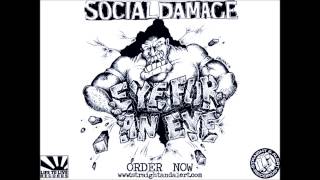 SOCIAL DAMAGE - EYE FOR AN EYE 7'' [FULL EP]
